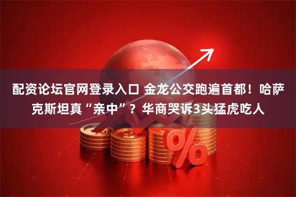 配资论坛官网登录入口 金龙公交跑遍首都！哈萨克斯坦真“亲中”？华商哭诉3头猛虎吃人